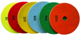 Paduri / dischete diamantate pt. slefuire uscata de pardoseli, 125mm - Super Premium - DXDH.25007