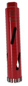 Carota diamantata Super PREMIUM ø41mm x 180mm x M16 pentru gaurire Beton armat, Zidarie, Granit - DXQZ.REDCORE.41