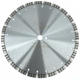 Disc DiamantatExpert pt. Beton armat - Turbo Laser 400mm Profesional Standard - DXDY.ECON.400.25