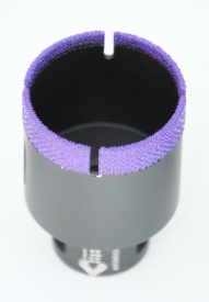 Carota diamantata pt. placi dure & gresie portelanata - diam. 43mm - 3DTECH - Super Premium - DXDY.NEODRILL.43 - Img 5