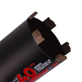 Carota diamantata RS-X pt. beton si beton armat - 6 segmenti turbo diam. 82mm, ax M16 - Premium - DiStar-11133048034 - Img 3