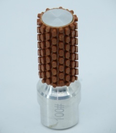Freza deget pentru finisare slefuire polish, Ø25mm , #100 - DXDY.POLFIN25.0100 - Img 2
