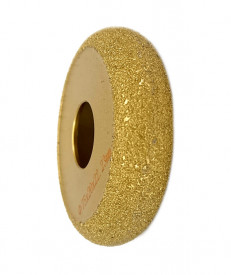 Freza diamantata pentru profilare granit, marmura, gresie, Profil Semicerc Interior, 75x22,23 #45