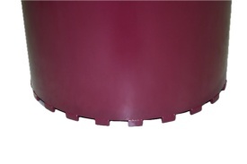 Carota diamantata segment Turbo Laser 3DTECH pt. beton armat diam. 400 x 450 (mm) - ULTRA Premium - DXQZ.3D1117.400 - Img 4