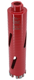 Carota diamantata Super PREMIUM ø48mm x 180mm x M16 pentru gaurire Beton armat, Zidarie, Granit - DXQZ.REDCORE.48 - Img 2