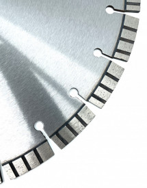 Disc DiamantatExpert pt. Beton armat - Turbo Laser 350mm Profesional Standard