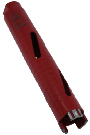 Carota diamantata Super PREMIUM ø35mm x 180mm x M16 pentru gaurire Beton armat, Zidarie, Granit - DXQZ.REDCORE.35 - Img 4