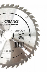 Disc Premium TCT - panza de fierastrau circular pentru taiat lemn, 215x30/25,4/20 cu 40 dinti din carbura de tungsten (vidia) - DXDY.PW215-40 - Img 3