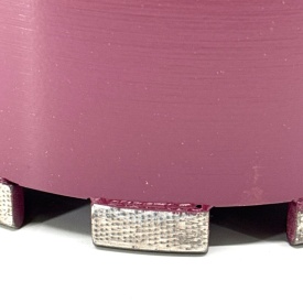 Carota diamantata segment Turbo Laser 3DTECH pt. beton armat diam. 127 x 400 (mm) - ULTRA Premium - DXQZ.3D1117.127 - Img 4