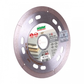 Disc diamantat DiStar Esthete foarte subtire pt. Gresie portelanata, placi ceramice - 115x22.23 (mm) Ultra Premium - DiStar-11115421009 - Img 2