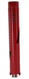 Carota diamantata Super PREMIUM ø32mm x 180mm x M16 pentru gaurire Beton armat, Zidarie, Granit - DXQZ.REDCORE.32 - Img 3