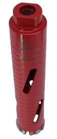 Carota diamantata Super PREMIUM ø41mm x 180mm x M16 pentru gaurire Beton armat, Zidarie, Granit - DXQZ.REDCORE.41 - Img 3