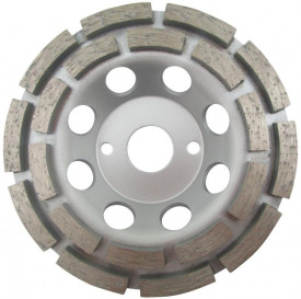 Cupa diamantata rand dublu diamant - Beton/Abrazive 115x22.2mm Profesional Standard - DXDH.4407.115