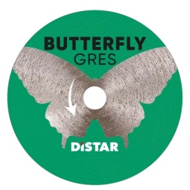 Disc diamantat Butterfly ultra-subtire pt. mini-polizoare, pt. portelan, 45x0,6x5,8 (mm) cu ax prindere 3.2-3.0F, Premium - DiStar-11133053027 - Img 2