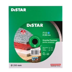 Disc diamantat DiStar Granite pt. Granit, marmura, placi ceramice - 250x25.4 (mm) Premium - DiStar-11320061019 - Img 4