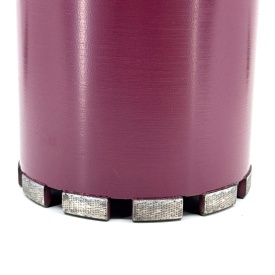 Carota diamantata segment Turbo Laser 3DTECH pt. beton armat diam. 112 x 400 (mm) - ULTRA Premium - DXQZ.3D1117.112 - Img 2