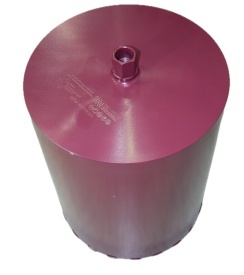 Carota diamantata segment Turbo Laser 3DTECH pt. beton armat diam. 400 x 450 (mm) - ULTRA Premium - DXQZ.3D1117.400 - Img 2