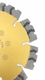 Disc DiamantatExpert pt. Beton armat extrem de dur & piatra - SHARK 125mm x M14 Super Premium - DXDY.2040.125.M14 - Img 6