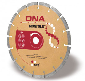Disc diamantat Montolit DNA LX600 - taiere uscata - pt. beton, granit, piatra dura, etc.