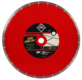 Disc diamantat pt. gresie portelanata 350mm, SPT 350 Premium - RUBI-32936