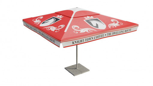 Umbrela Patrata Personalizata 4 m