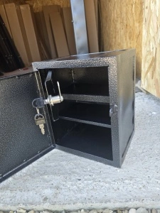 Caseta Pistol - Seif Metalic pentru Depozitare Arme - Dulap / Rastel P1 - Img 2