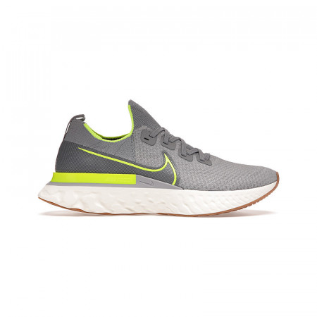 Nike React Infinity Flyknit Run Grey Volt - Img 2