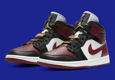 Air Jordan 1 Mid SE Dark Beetroot - Img 2