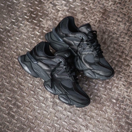New Balance 9060 Triple Black - Img 3