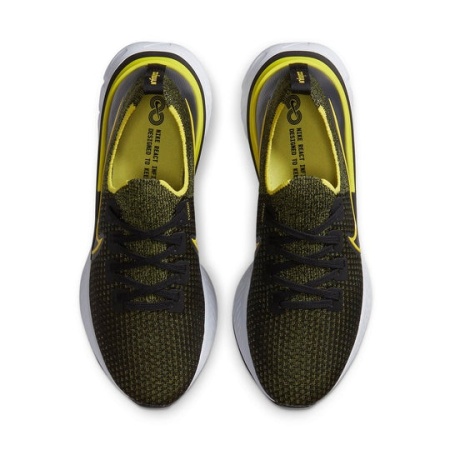 Nike React Infinity Run Flyknit Sonic Yellow - Img 4