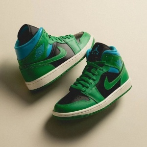 Air Jordan 1 Mid Aquatone