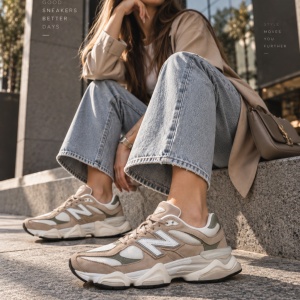 New Balance 9060 Mindful Grey Dark Olivine
