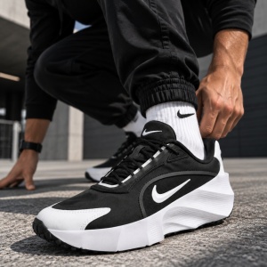 Nike Aura Edge Black White