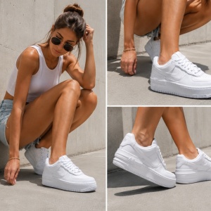 Nike Air Force 1 Shadow Triple White - Img 4