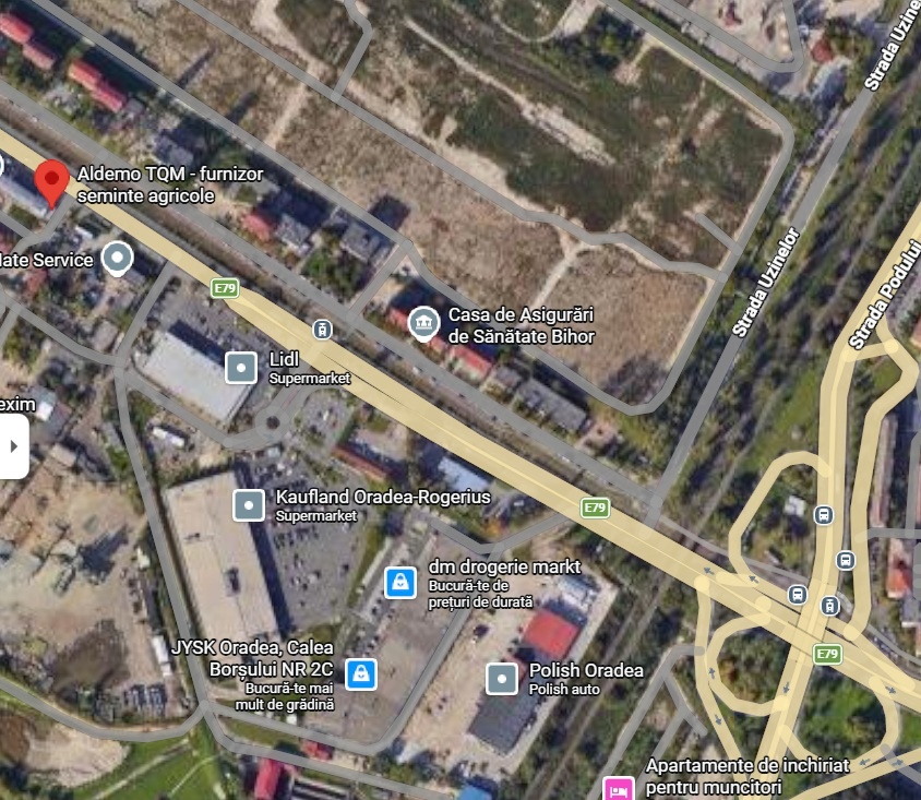 Harta locatie ALDEMO TQM 