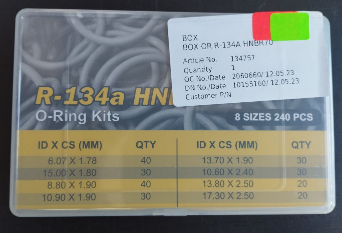 O RING FREON
