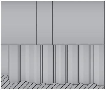 ČAURA 6SH DN32-INTERLOCK