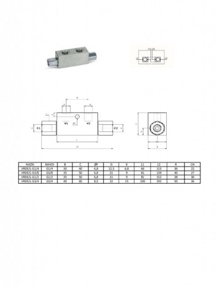 VRDE/L 3/8