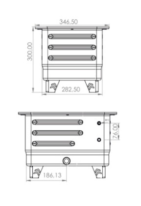 Rezervoar hidraulike 25L- C160 - Img 2