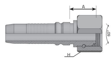 PRIKLJUCAK A5 (DKR) NP25 G1" INTERLOCK