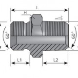 ADAPTER 1/2"-1/2" BSPT (ANGK0808)