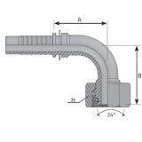 PRIKLJUCAK ''A2'' (DKOL 90) NP16 M30x2 22L - Img 3