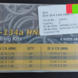 O RING FREON R134A SET 240