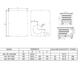 Rezervoar hidraulike 40L- C300 - Img 3