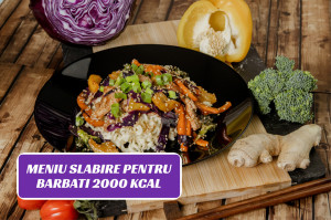 PROGRAMUL "SLĂBIRE" PENTRU BĂRBAȚI 3 MESE + 2 GUSTARI - Img 2