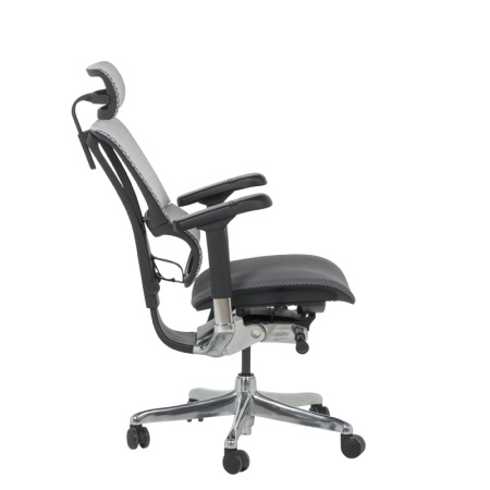 Ергономичен стол ERGOHUMAN IOO ELITE 2 - сива рамка - сив - Img 5