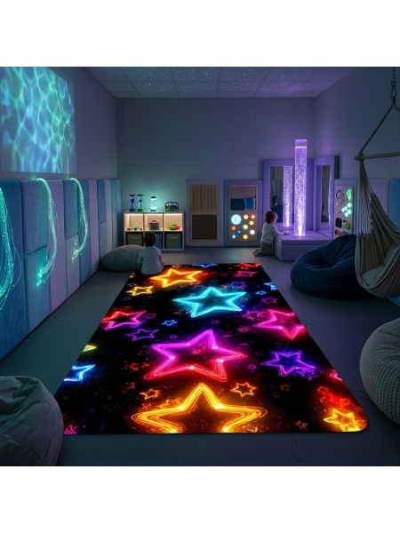 UV / УВ RGB LED бар 60 см. за лилава / черна светлина  - Img 3