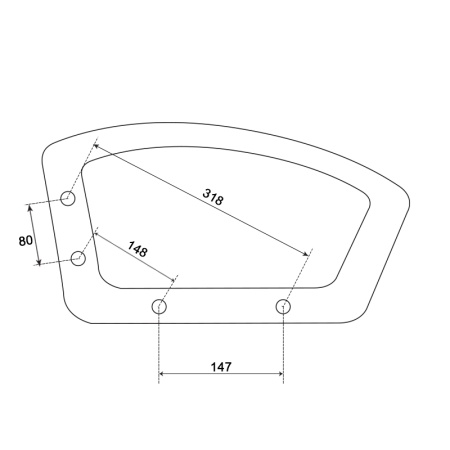 Подлакътник за офис стол 6076+6077+6078 - десен - Img 2