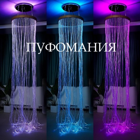 Фиброоптичен Балдахин за таван с RGB LED Прожектор - Img 7