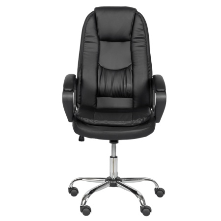 Президентски офис стол Carmen 6682-1 LUX - черен - Img 2